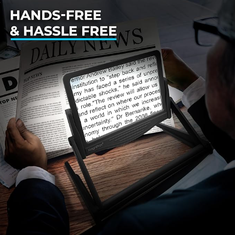 MAGNIPROS 5X LED Page Magnifier