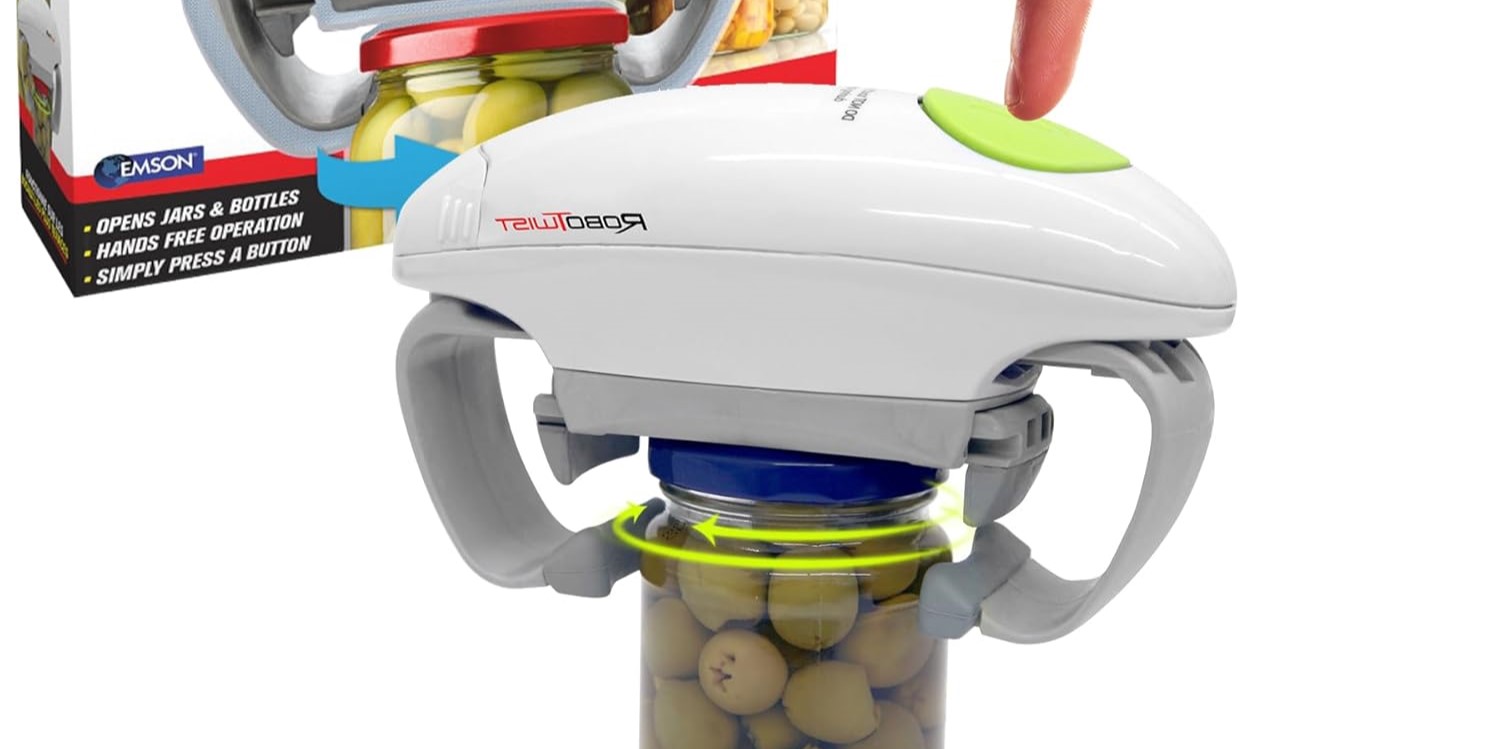 The Robotwist Jar Opener Comes Handy